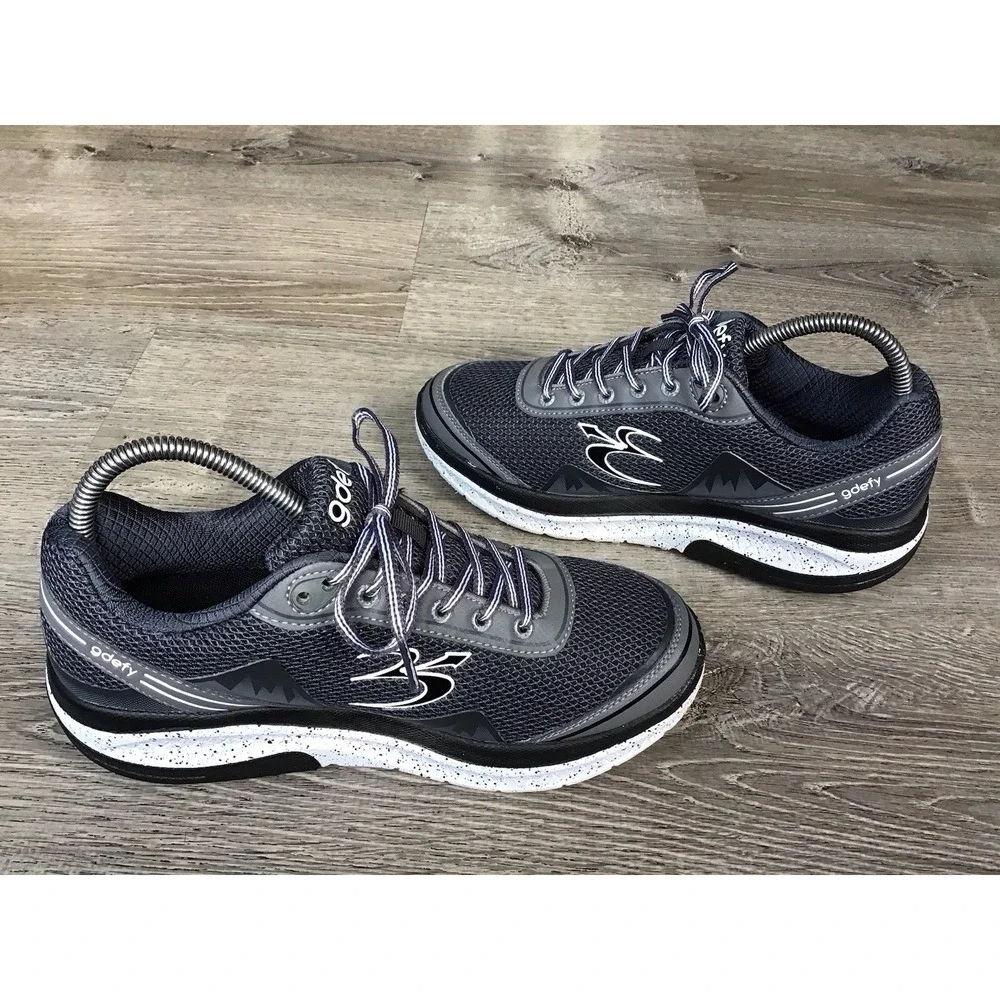 GDEFY By Gravity Defyer 'Orion' Women's 8.5 Walking Shoes Gray Comfort Sneakers